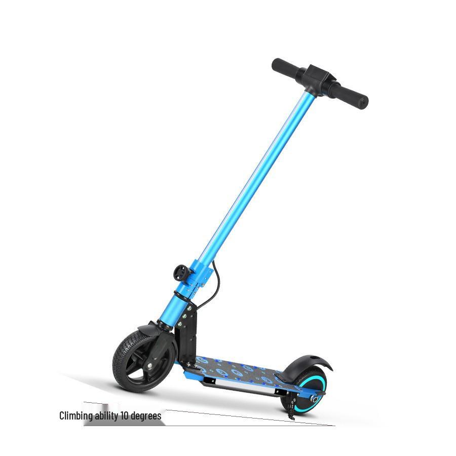 Foldable Rechargeable Children's Electric Scooter - Mini Commuter Toy Vehicle