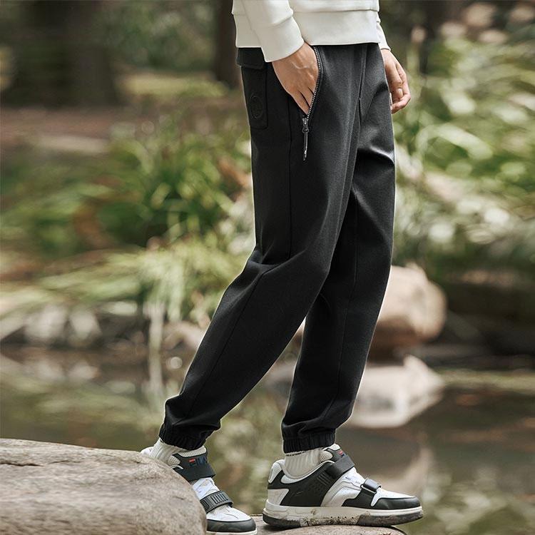 New FILA Casual Pants Men's Black F11M248601F-BK