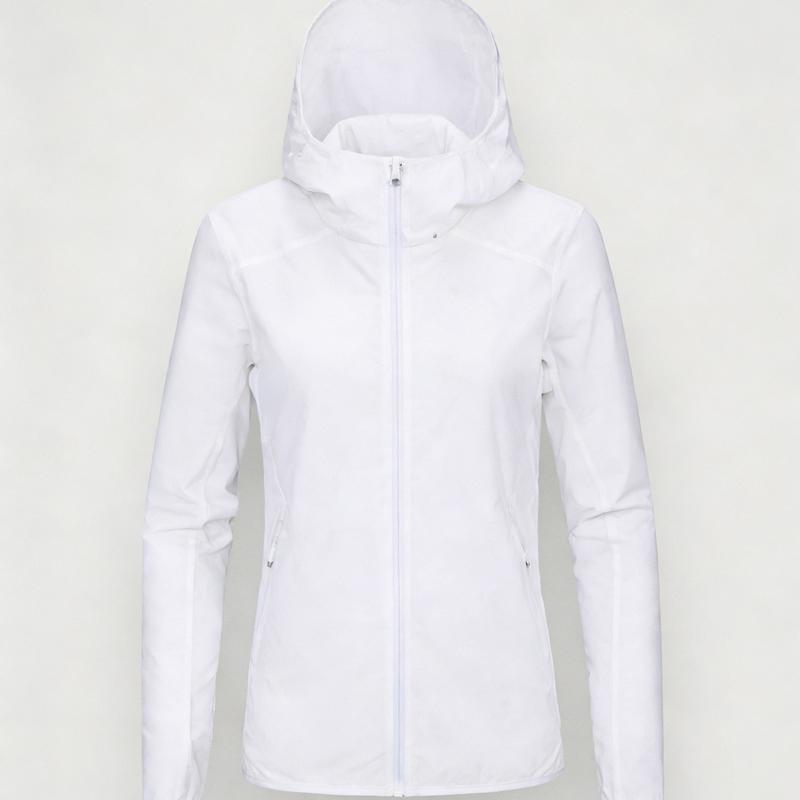 PERFEITO CRIATIVO Women's UPF50+ Hooded Sun Protection Jacket