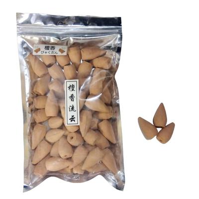 Backflow Incense Feng Good Living Interior Cones, Sandalwood, 80g. Stylish, Soothing, Purifying, Shui, Fortune, Meditation, Bedroom, Room, Salon,