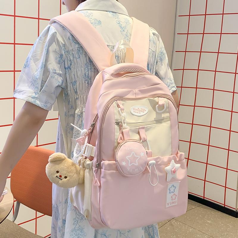 Children's Schoolbags Girls Elementary School Students Junior High School Students High School Students Children Small Backpacks