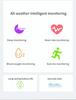 DaringsV8 Diamond-Enhanced Smart Ring: Heart Rate, Blood Oxygen, Sleep Monitor, Waterproof Sports Pedometer