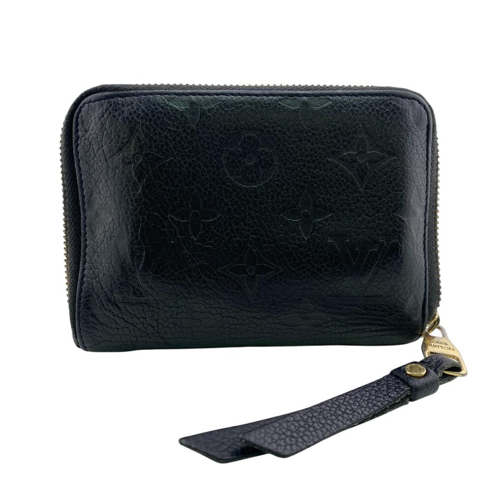 

LOUIS VUITTON M93430 Monogram Unplant leather Portefeuille Screet Bifold Wallet black leather unisex Used