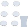 16MM Ultrasonic Mist Maker Disk Fogger Replacement Ceramics Discs for Humidifier Parts with Replacement Tool Silver Color