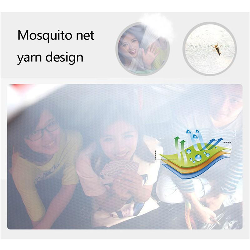 6-person Instant Tent Pop-Up Camping Tent Set Hiking Fishing Up In Second Carry New