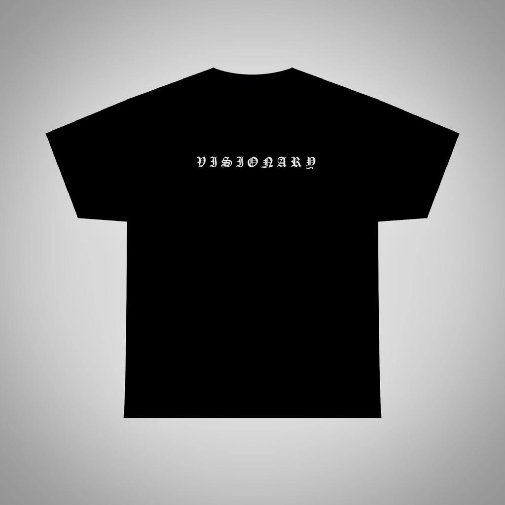 Visionary Tshirt, Motivational Custom Made Screen Printed Apparel Heavy