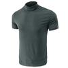 Men’s Short Sleeve Mock Neck T-Shirt