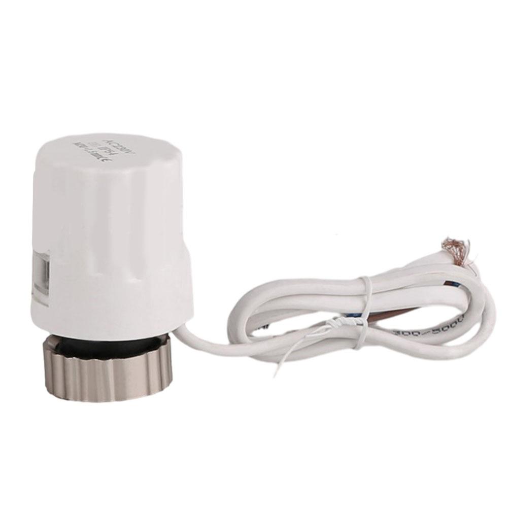 5PCS Electric Actuator Valve M30x1 5mm 230V Normally Closed for Efficient Floor Heating and Radiator Applications