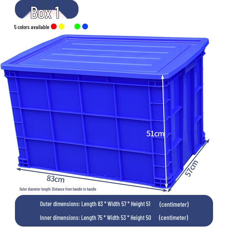 Yishuxiang Heavy-Duty Plastic Storage & Transport Box