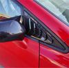 For 06-11 Honda Civic Front Quarter Window Louver Shutter Trims Carbon Fiber ABS