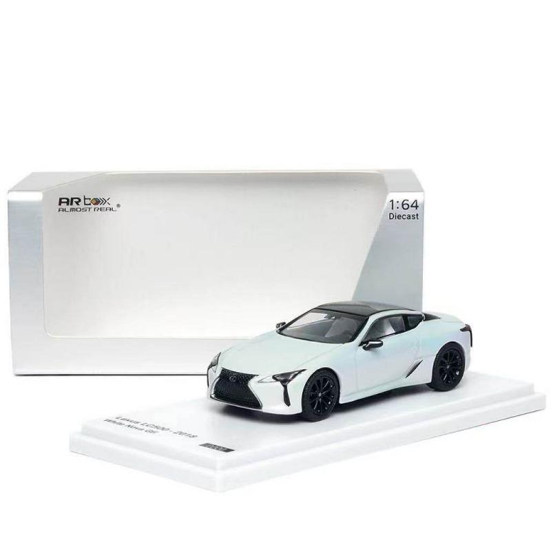 

AR Box 1: 64 Lexus LC500 2018 model alloy die-cast car model adult collectible high-end realistic static display item, boys toy
