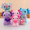 Cute Cartoon Axolotl Plush Toy Super Soft Salamander Animal Stuffed Plushie Pillow Couple Soft Axolotl Home Decor Christmas Gift