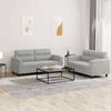 VidaXL Sofa Set with 2 Pcs Cushions, Sofas with Armrests and Backrest, Furniture Set, Living Room Furniture, 3202315