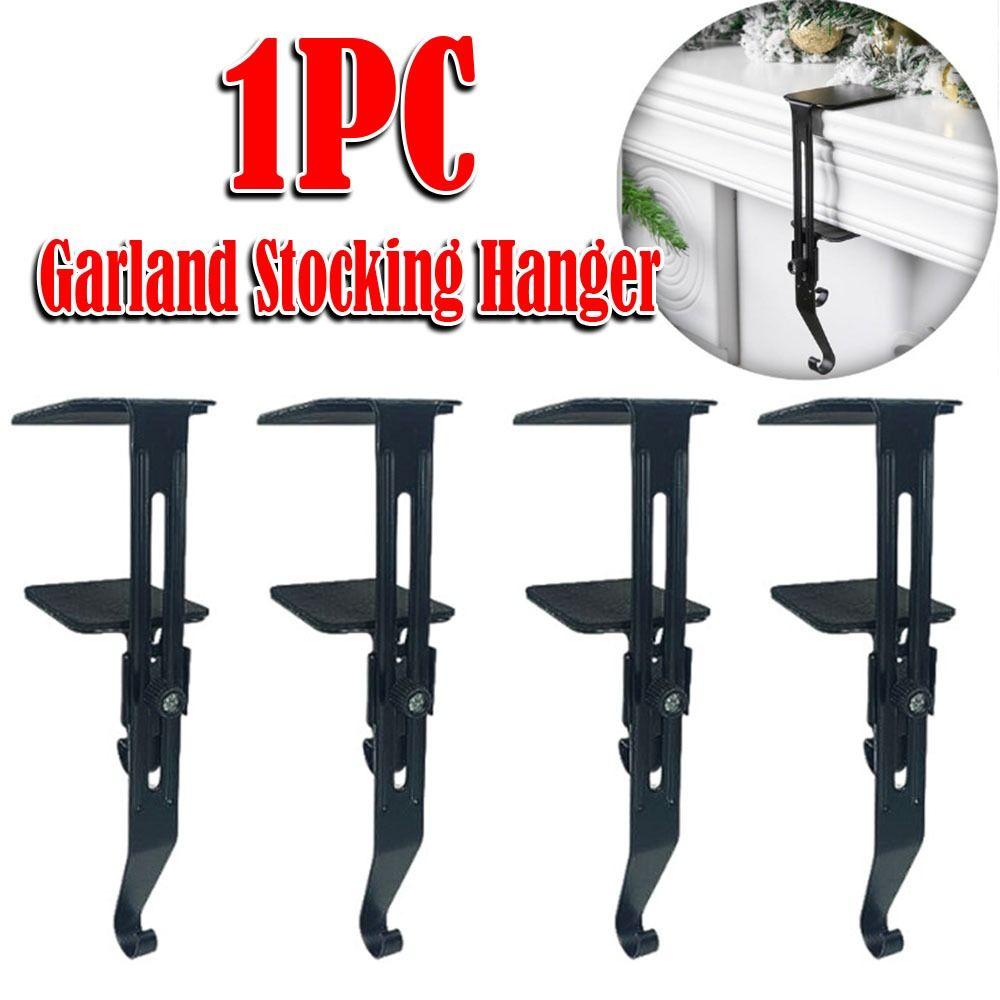 Adjustable Stocking Hangers Non-slip Garland Hanger  Home Christmas Decoration