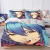Dramatical Murder Aoba Seragaki Duvet Cover Set Soft Wash Bed 3 Piece Summer Comfortable Student Dormitory Home Baby Bedding