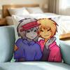 B-Bad Things Andrew Ivan Square Double-Sided printed Pillow Case Bedroom Bedside Pillow Sofa Cushion Cover Gift