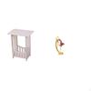 Practical Table for Hotel Cafe Lounge Room with Ballet Dancing Girl Statue Figurine Decoration