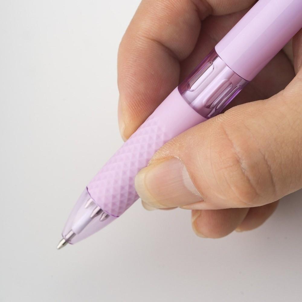 Press Using 4 Color Pen 4-in-1 Writing Pen Simple Multicolor Ballpoint Pen  School Office