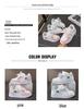 Girls' Leather Spring Bowknot Sneakers - White, Big Kids, Student-Friendly