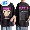 Singer Britney Spears Beautiful Photo Graphic Print Tshirt Fashion Hip Hop Oversized T Shirt Harajuku Short Sleeve T Shirts