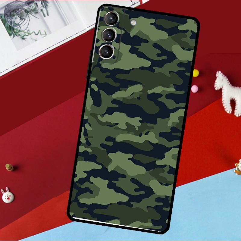 Camo Camouflage Pattern Funda For Samsung Galaxy S26 Ultra S24 S22 S23 S25 Plus S20 S21 FE S9 S10 S25 FE Phone Case