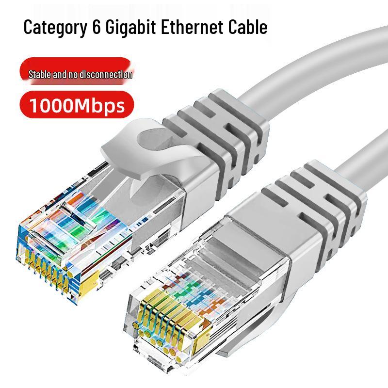 Cat6 Gigabit Ethernet Cable for Home and Router Network Connections