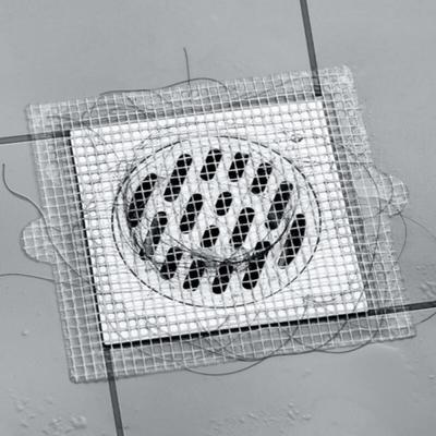 10 Toilet Bathroom Drain Clog Prevention Strainer Stickers