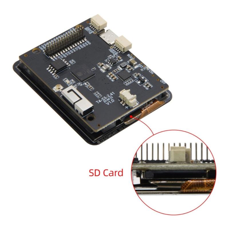 T4-S3 ESP32S3 2,41 Zoll AMOLED Touch Display Entwicklungsboard Bildschirm LX7 Mikroprozessor WIFI Bluetoothkompatibel5