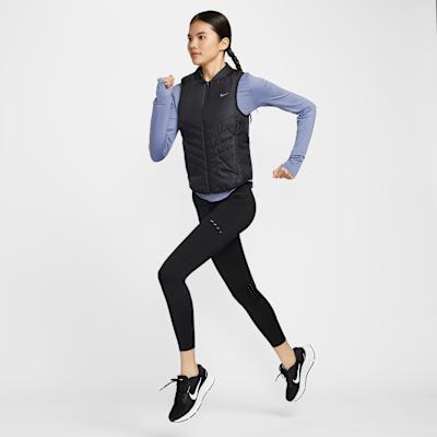 Nike Vests Women's Black Stand Collar Moderate Other