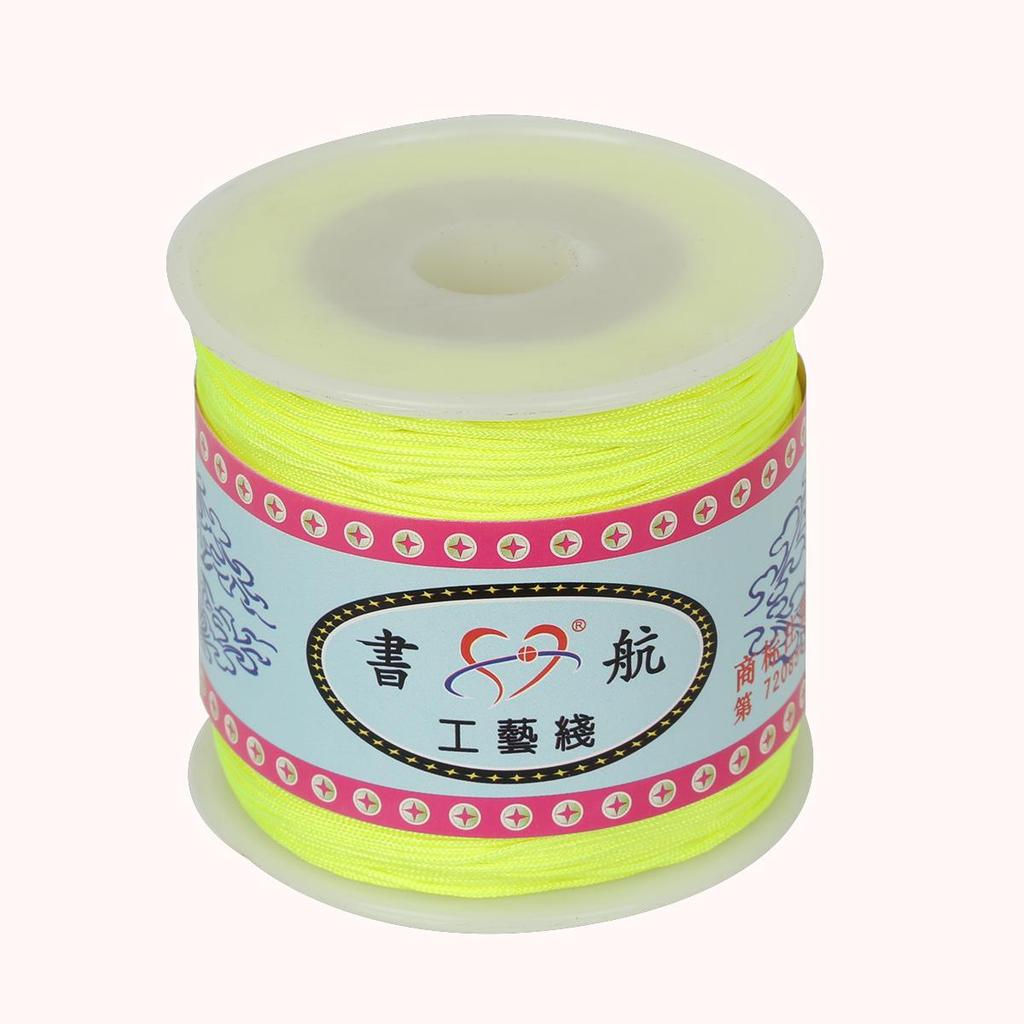 91-274Meter Cotton Cord Nylon Cord Thread String DIY Beading Braided Bracelet Jewelry Making
