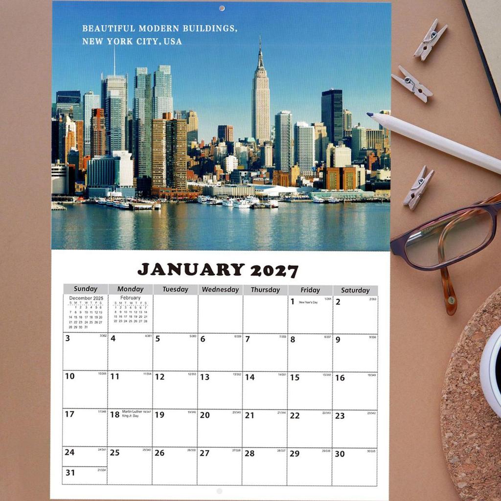 2026 Landscape Calendar Beautiful Landscape Monthly Wall Calendar 2026 Schedule Appointment Organizer Planner for Home Office