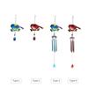 Garden bird wind chime bird shaped glass bell music wind chime garden courtyard decoration