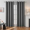 Modern Blackout Curtains Solid Color, High Precision Weave 100% Room Darkening Thermal Insulated, Noise Reducing for Living Room Bedroom