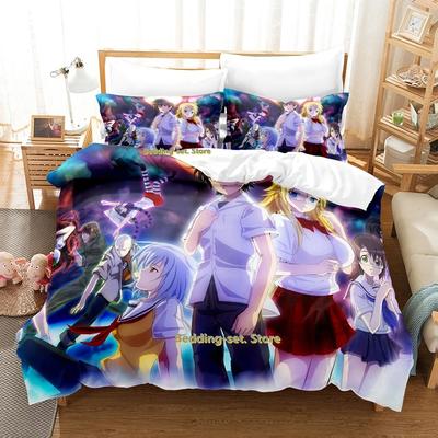 Cómodo Juego de Cama con Estampado de Anime con Funda Nórdica y Fundas de Almohada Tamaños Individual, Doble, Matrimonial, Queen, King Para Adultos y Niños