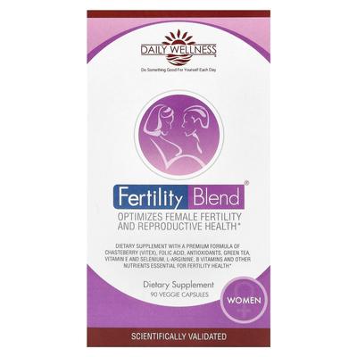 Miscela per la fertilità per le donne, 90 capsule vegetali