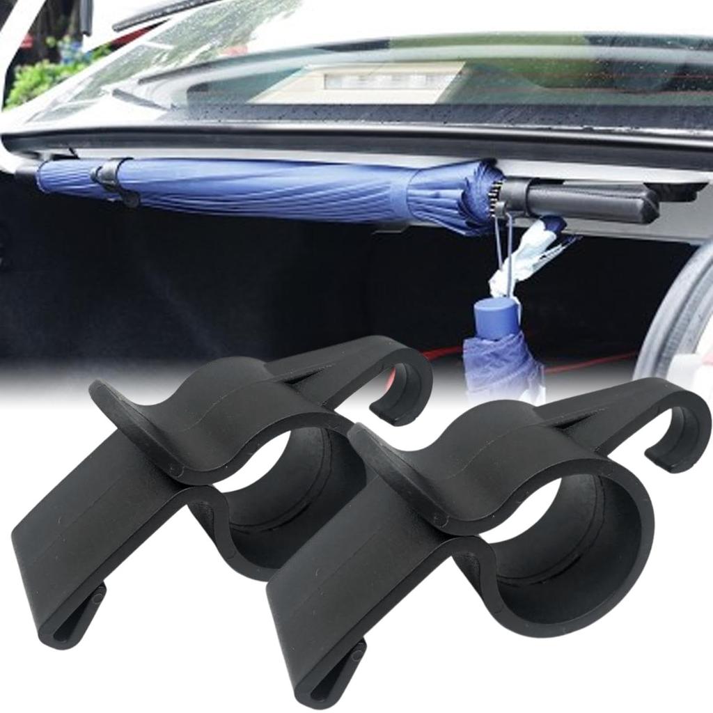Yonuaret Car Trunk Umbrella Hook, Car Trunk Umbrella Holder | 2 Auto Interior Organizer,