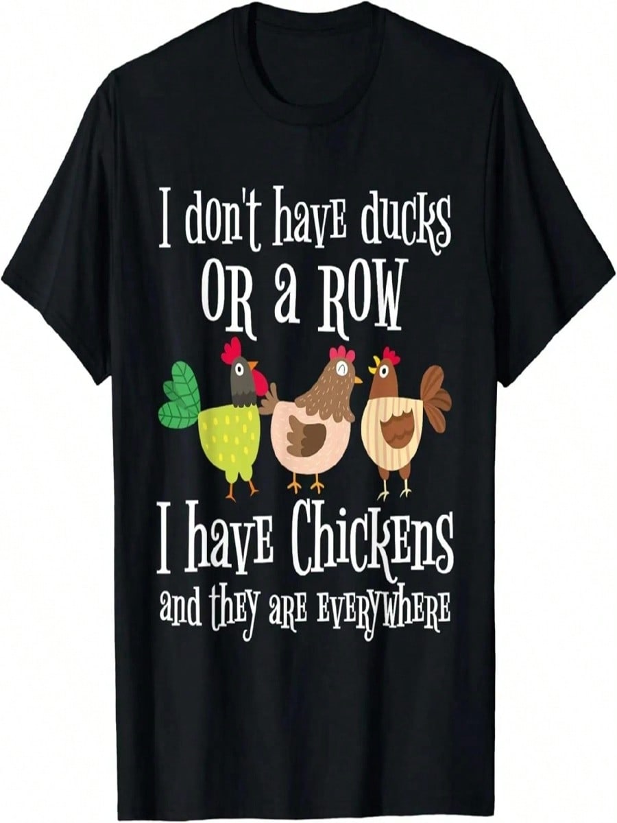 Chicken Lover Graphic For  And  Chicken Farmer T-Shirt S разноцветный