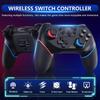 Bluetooth-Compatible Wireless Controller for Switch 2 & Switch 1 & Oled Console Gamepad Android PC Joystick Controle with 6-Axis