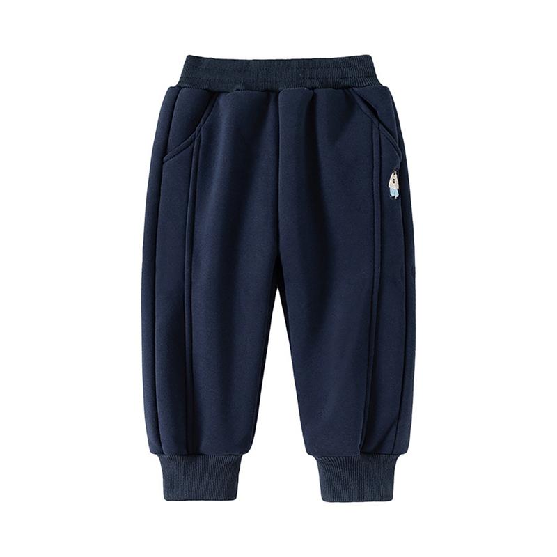 2-10 Years Kids Boys Winter Autumn Fleece Pants Casual Pants 110