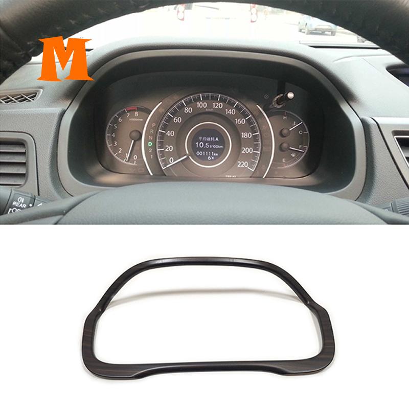 Für Honda CRV CR-V Pfirsich Holz Auto Klimaanlage AC Schalter Taste Aufkleber Abdeckung Trim 2012 13 14 15 2016 Styling