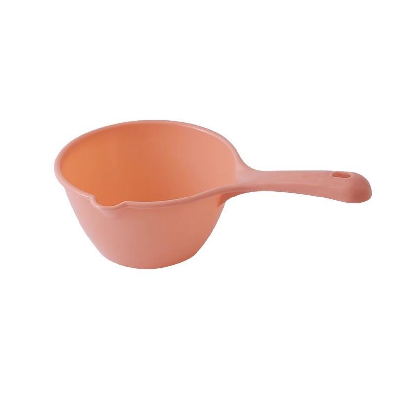 Household Kitchen Ladle Thickened Plastic Long-handled Water Spoon Bath Water Spoon Drifting  Children 's Shampoo Water  Spoon