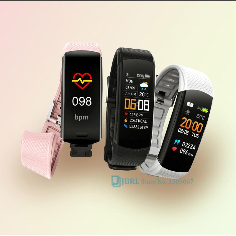 Buy C5 Fashion Smart Band Women Men Smart Bracelet Fitness Tracker Smartband  Heart Rate Monitor Wristband For Android IOS Bluetooth Wrist Band at  affordable prices — free shipping, real reviews with photos —