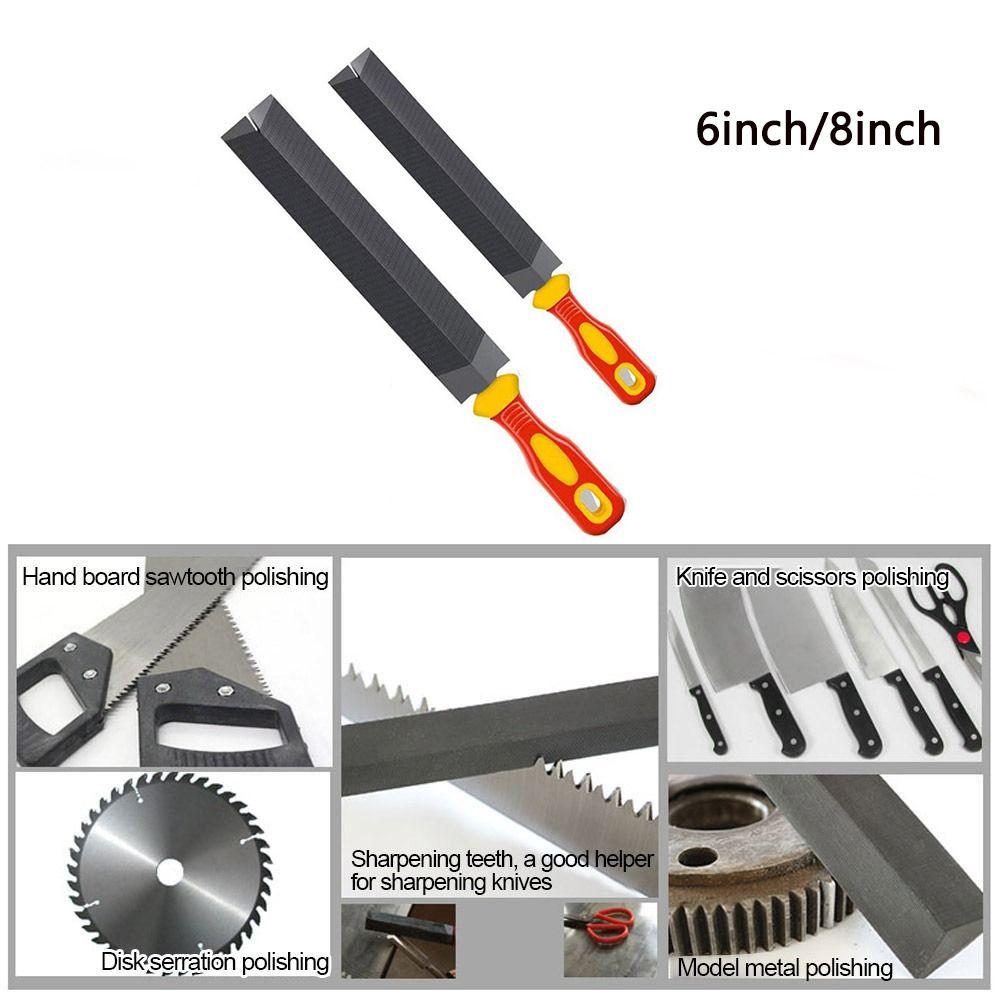 

Carving Saw Files -Shaped Sawing File 6/8inches Files Sharpener Hand Tools 6inch