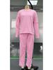 2024 Women's Autumn/Winter Casual Loose Long Sleeve Sweatshirt and Harem Pants Set