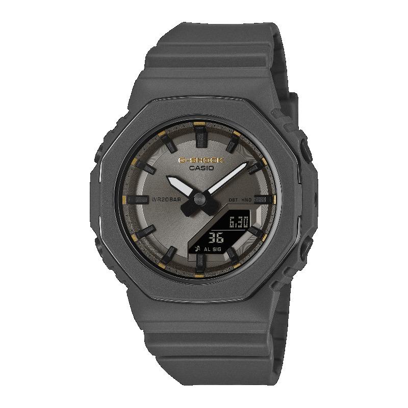 Casio G-SHOCK Men s Resin 200M Water Resistant Analog Shock Resistant Quartz Watch GMA-P2126W-8A серый