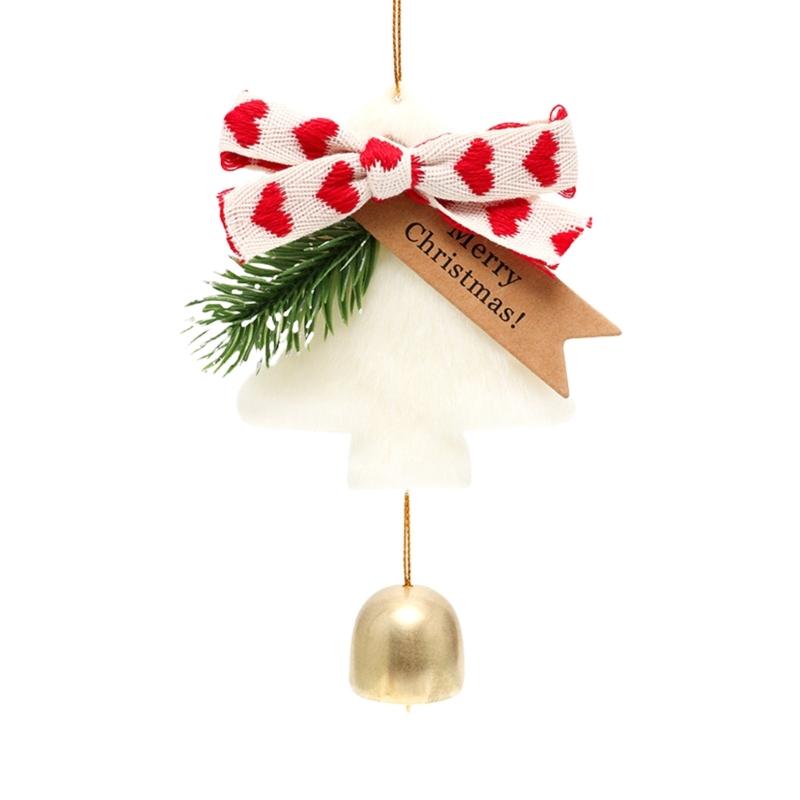Christmas Bells Ornament Hanging Pendants Christmas Tree Decorations For Home Party Indoor Outdoor Use