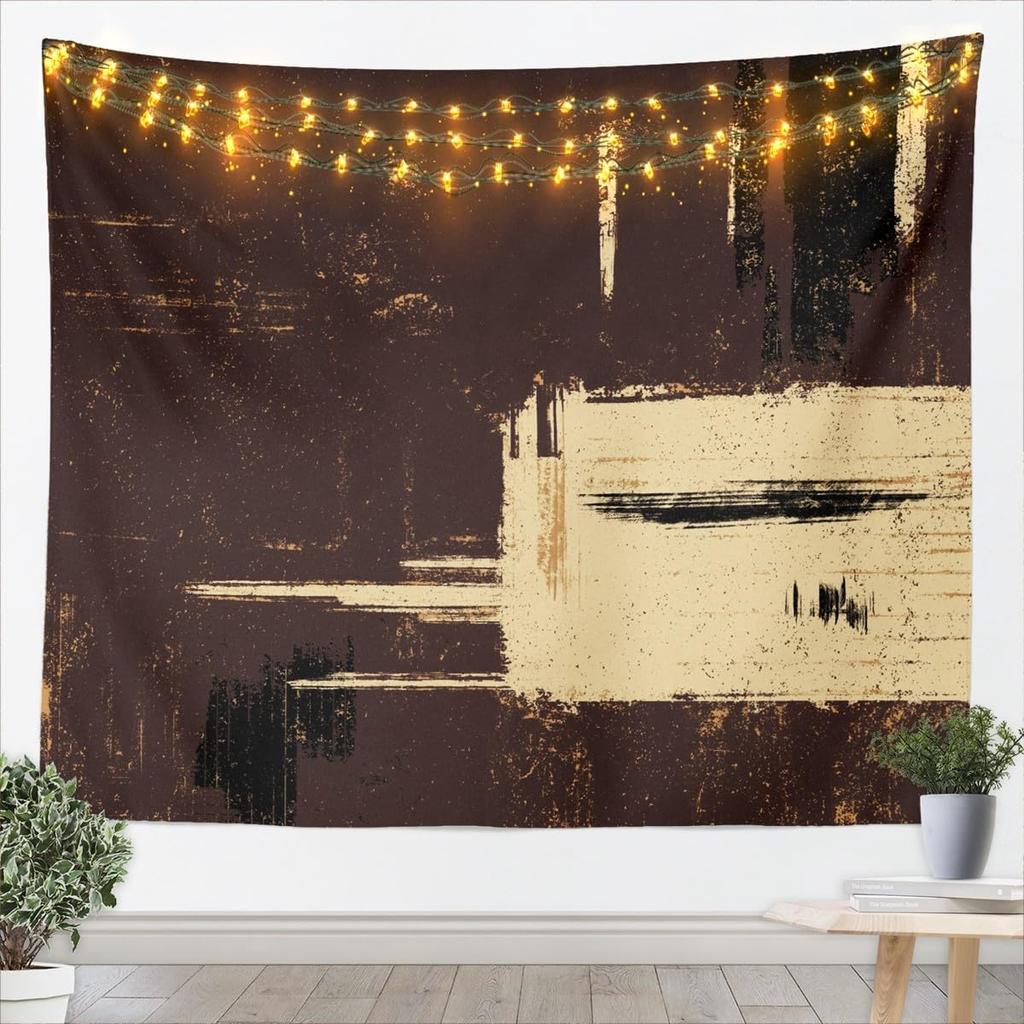 Hot Pink Black White Tapestry For Kids Boys Girls Abstract Morden Wall Art Buffalo Check Wall Hanging Blanket Bedroom Decor