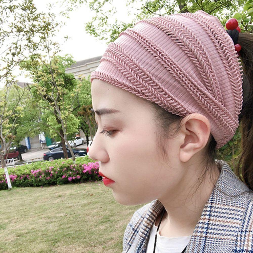 Solid Color Wash Face Summer Headdress Female Hair Hoop Korean Style Hair Band Wide Edge Headband