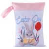 Special Offer Promotion Series 25*35cm Carton Wet Bags Polyester Waterproof Swimsuit Bag Double Pocket Baby Diaper Dry Wet Bag
