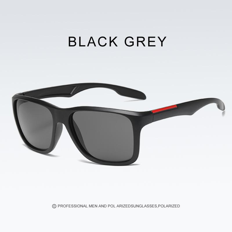 Square Men Polarized Sunglasses Outdoor Leisure Driver Riding Glasses Driver Anti-glare Goggles Fashion Classic Sunglasses UV400